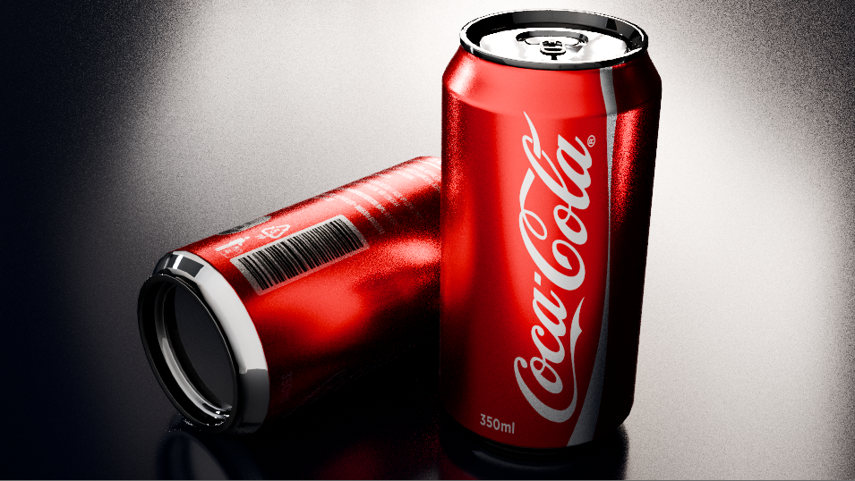 Coca-Cola - 3D Rendering